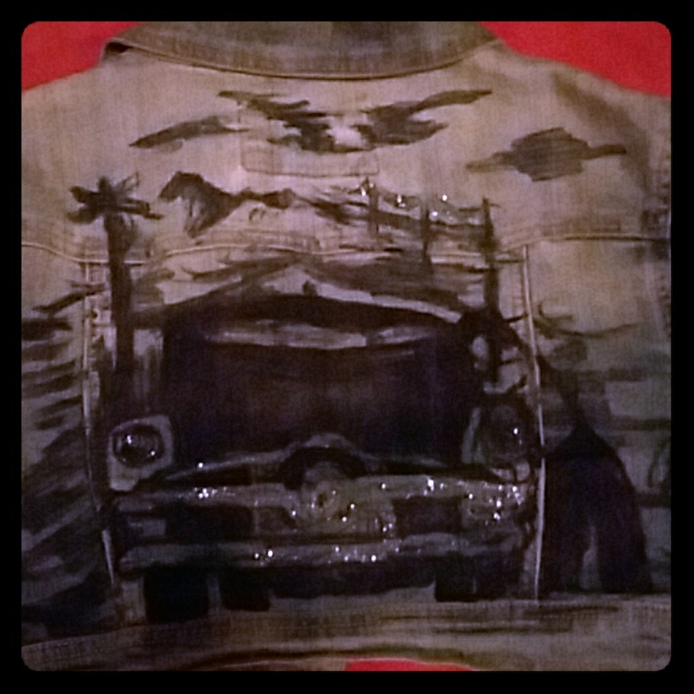 Star Jean's Jean jacket/ One of a kind